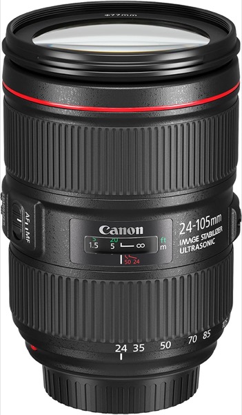 Canon EF 24-105mm f/4L IS USM lens
