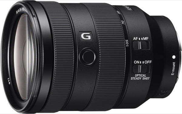 Sony FE 24-105mm F4 G OSS lens